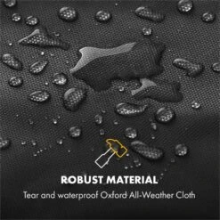 Beef Brisket Wetterschutzhaube Oxford Canvas Schwarz -Haushaltsgeräte Geschäft 10033461 yy 0005 logo Fabric cover for OGA032