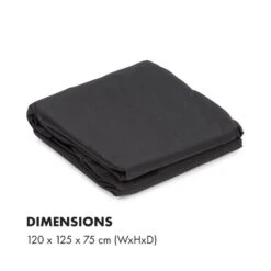 Beef Brisket Wetterschutzhaube Oxford Canvas Schwarz -Haushaltsgeräte Geschäft 10033461 yy 0006 logo Fabric cover for OGA032