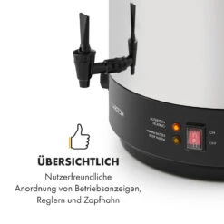 KonfiStar 40 Einkochautomat Getränkespender 2500W 40L Edelstahl 17 KonfiStar 40 Einkochautomat Getränkespender 2500W 40L Edelstahl -Haushaltsgeräte Geschäft 10033524 de 0006 logo