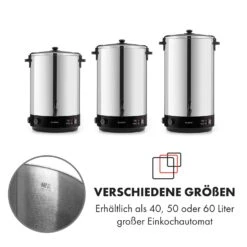 KonfiStar 60 Einkochautomat Getränkespender 2500W 60L 110°C 120min -Haushaltsgeräte Geschäft 10033526 de 0009 logo