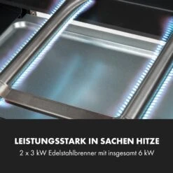 Gazooka 2.0T Gas BBQ Grill 2x3kW Brenner Edelstahl -Haushaltsgeräte Geschäft 10033532 de 0004 logo