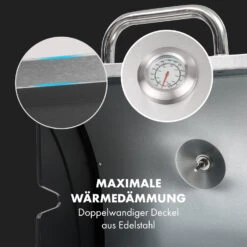 Gazooka 2.0T Gas BBQ Grill 2x3kW Brenner Edelstahl -Haushaltsgeräte Geschäft 10033532 de 0007 logo