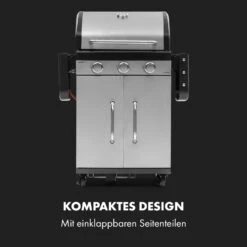 Gazooka 3.0T BBQ Grill 3x3kW Brenner 4 Rollen Edelstahl -Haushaltsgeräte Geschäft 10033533 de 0003 logo