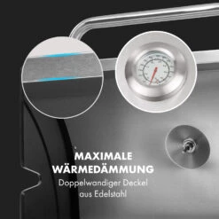 Gazooka 3.0T BBQ Grill 3x3kW Brenner 4 Rollen Edelstahl -Haushaltsgeräte Geschäft 10033533 de 0007 logo