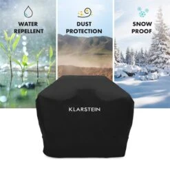 Tomahawk 3.1 S Wetterschutzhaube 300D Canvas 30/70% PE/PVC Schwarz -Haushaltsgeräte Geschäft 10033569 yy 0005 logo Klarstein Tomahawk S Wetterschutzhaube schwarz