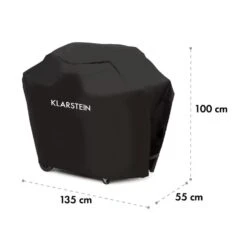 Tomahawk 3.1 S Wetterschutzhaube 300D Canvas 30/70% PE/PVC Schwarz -Haushaltsgeräte Geschäft 10033569 yy 0006 logo Klarstein Tomahawk S Wetterschutzhaube schwarz