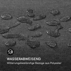 Tahiti Hollywoodschaukel Sonnendach 110cm 2-Sitzer Massivholz Grau -Haushaltsgeräte Geschäft 10033575 de 0007 logo