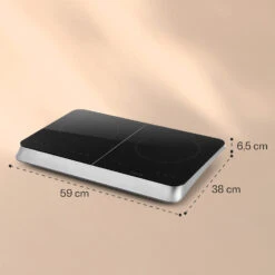 InnoChef Induktionskochfeld 3400W Touch Control Glaskeramik -Haushaltsgeräte Geschäft 10033593 yy 0006 logo