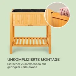 Altiplano Cubic Hochbeet 100 X 100 X 50 Kiefer Gartenvlies ErgoGrow -Haushaltsgeräte Geschäft 10033605 de 0008 logo