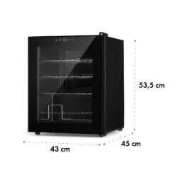 Shiraz 16 Uno Weinkühlschrank 42l Touch-Bedienfeld 131W 5-18°C -Haushaltsgeräte Geschäft 10033622 yy 0009 logo