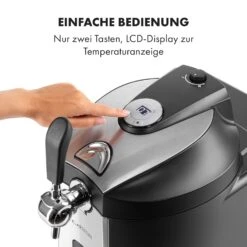 Beerkules Bierzapfanlage 5l Fässer Kompressor 120W Cooling: 4h -Haushaltsgeräte Geschäft 10033689 de 0007 logo