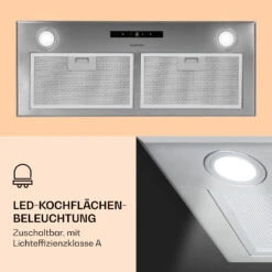 Paolo Dunstabzugshaube Einbau 72 Cm EEK: A 593 M³/h -Haushaltsgeräte Geschäft 10033748 de 0003 logo