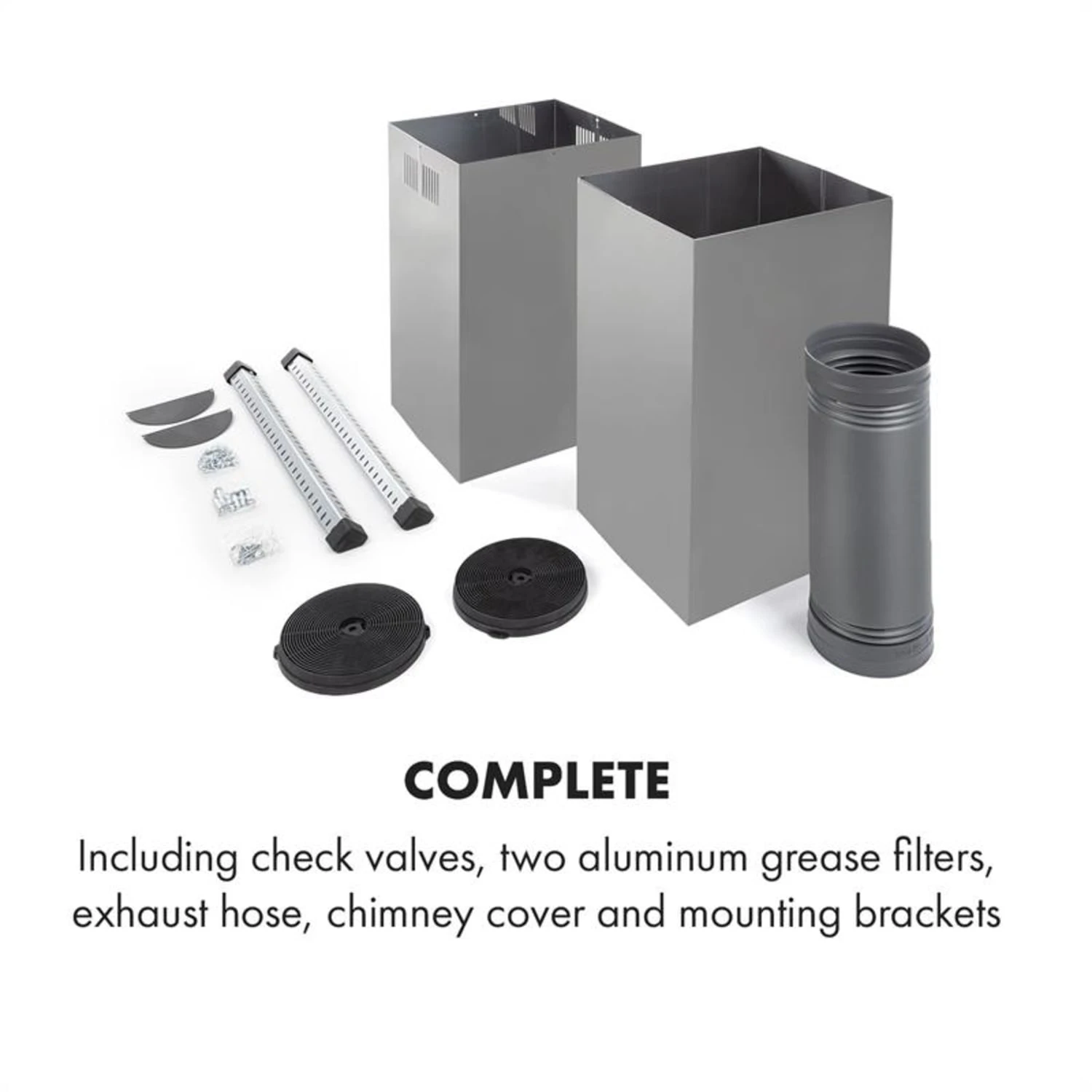 Colette Dunstabzugshaube 90cm 600m³/h EEK A Edelstahl Silber 12 Colette Dunstabzugshaube 90cm 600m³/h EEK A Edelstahl Silber – Bild 10