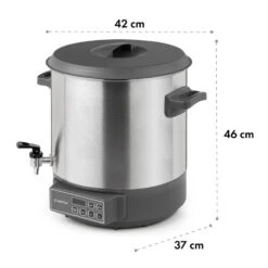 Lady Marmalade Einkochautomat Getränkespender 27L 100°C 12h Edelstahl -Haushaltsgeräte Geschäft 10033825 yy 0010 logo Klarstein Lady Marmalade Einkochautomat