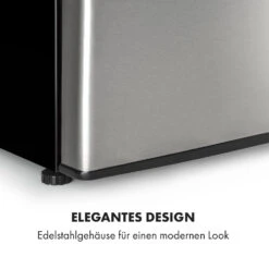 Big Daddy Cool Kühl-Gefrierkombination 61/25 Liter 2 Ebenen Edelstahl -Haushaltsgeräte Geschäft 10034005 de 0008 logo