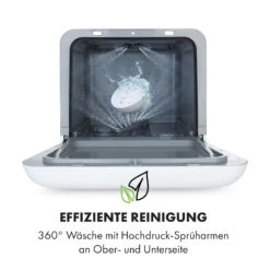 Aquatica Geschirrspüler Freistehend Installationsfrei 2 Gedecke 860W -Haushaltsgeräte Geschäft 10034126 de 0006 logo