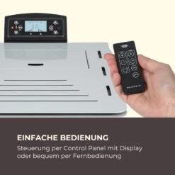 Energiewende Pelletofen 5/10 KW 5 Stufen Timer 18kg 250m³ Fernbedienung Grau -Haushaltsgeräte Geschäft 10034181 de 0003 logo