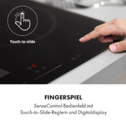 Delicatessa 3 Flex Induktionskochfeld 3 Zonen 6600W Flexzone Schwarz -Haushaltsgeräte Geschäft 10034194 de 0006 logo