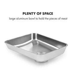 Kraftprotz Elektrischer Fleischwolf 700 W Kupfermotor Edelstahl -Haushaltsgeräte Geschäft 10034215 yy 0007 logo Klarstein Kraftprotz elektrischer Fleischwolf weiss