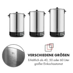 KonfiStar 40 Digital Einkocher Getränkespender 2500W 40L 100°C 180min -Haushaltsgeräte Geschäft 10034239 de 0009 logo