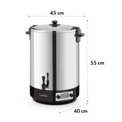 KonfiStar 40 Digital Einkocher Getränkespender 2500W 40L 100°C 180min -Haushaltsgeräte Geschäft 10034239 yy 0010 logo Digital Food Preserver 40L