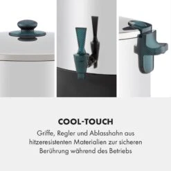 KonfiStar 50 Digital Einkocher Getränkespender 2500W 50L 100°C 180min 16 KonfiStar 50 Digital Einkocher Getränkespender 2500W 50L 100°C 180min -Haushaltsgeräte Geschäft 10034240 de 0005 logo