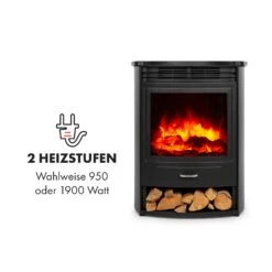 Bormio S Elektrischer Kamin 950/1900W Thermostat Wochentimer -Haushaltsgeräte Geschäft 10034249 de 0004 logo