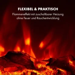 Lausanne Long Elektrischer Kamin 1600W 2 Heizstufen 128 Cm -Haushaltsgeräte Geschäft 10034251 de 0005 logo