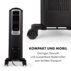 Thermaxx Noir Ölradiator 2500W 10-30° C 24h-Timer Fernbedienung -Haushaltsgeräte Geschäft 10034253 de 0007 logo