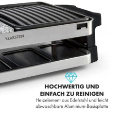 Sirloin Raclette 1500W Aluminium / Stein 8 Personen Kontroll-LED -Haushaltsgeräte Geschäft 10034275 de 0003 logo