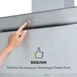 Athena 90 Dunstabzugshaube 90cm 300m³/h 69W Edelstahl -Haushaltsgeräte Geschäft 10034395 de 0003 logo