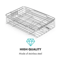 AeroVital Cube Chef Heißluftfritteuse Steak-Käfig Zubehör Edelstahl -Haushaltsgeräte Geschäft 10034408 yy 0004 logo Klarstein AeroVital Cube Chef Steak Kaefig