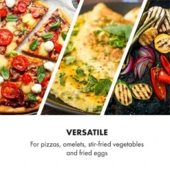 AeroVital Cube Chef Pizzateller Hoher Grilleinsatz Zubehör Edelstahl -Haushaltsgeräte Geschäft 10034411 yy 0003 logo Klarstein AeroVital Cube Chef Pizzateller