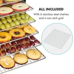 Flavour Dry Dörrautomat Temperatur: 35 - 75 °C Digitaler Thermostat -Haushaltsgeräte Geschäft 10034423 yy 0005 logo Klarstein Flavour Dry Doerrautomat schwarz