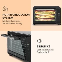 Mega Jerky Dörrautomat 650W 35-80°C LC-Touch-Display Timer 8 Ebenen -Haushaltsgeräte Geschäft 10034439 de 0005 logo