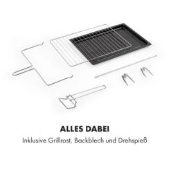 Masterchef 45 Mini-Backofen 45l 2000W 100-230 °C Timer Silber 18 Masterchef 45 Mini-Backofen 45l 2000W 100-230 °C Timer Silber -Haushaltsgeräte Geschäft 10034497 de 0008 logo