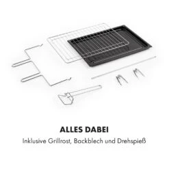 Masterchef 60 Mini-Backofen 60l 2000W 100-230 °C Timer Schwarz -Haushaltsgeräte Geschäft 10034498 de 0008 logo