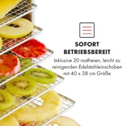 Master Jerky 300 Dörrautomat 2000W 40-90 °C 24h-Timer Edelstahl Silber -Haushaltsgeräte Geschäft 10034544 de 0004 logo