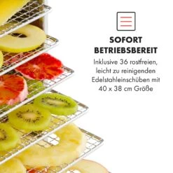 Master Jerky 550 Dörrautomat 2400W 40-90 °C 24h-Timer Edelstahl Silber -Haushaltsgeräte Geschäft 10034546 de 0004 logo