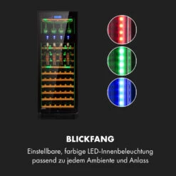 First Class 84 Weinkühlschrank 4 Dispenser 84 Fl. 5-22°C Touch Glastür -Haushaltsgeräte Geschäft 10034564 de 0004 logo