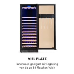 First Class 84 Weinkühlschrank 4 Dispenser 84 Fl. 5-22°C Touch Glastür -Haushaltsgeräte Geschäft 10034564 de 0005 logo