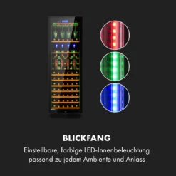 First Class 129 Weinkühlschrank 4 Dispenser 129Fl 5-22°C Touch Glastür -Haushaltsgeräte Geschäft 10034565 de 0004 logo