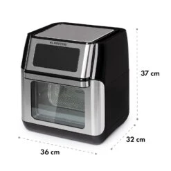 AeroVital Fry Heißluftfritteuse 1500W 10l Timer 9 Programme 19 AeroVital Fry Heißluftfritteuse 1500W 10l Timer 9 Programme -Haushaltsgeräte Geschäft 10034575 yy 0011 dimensions