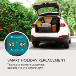 Greenkeeper Solar Bewässerungssystem Solarpanel 1.500 MAh 40 Pflanzen -Haushaltsgeräte Geschäft 10034626 yy 0006 logo Blumfeldt Greenkeeper Solar Bewaesserungssystem