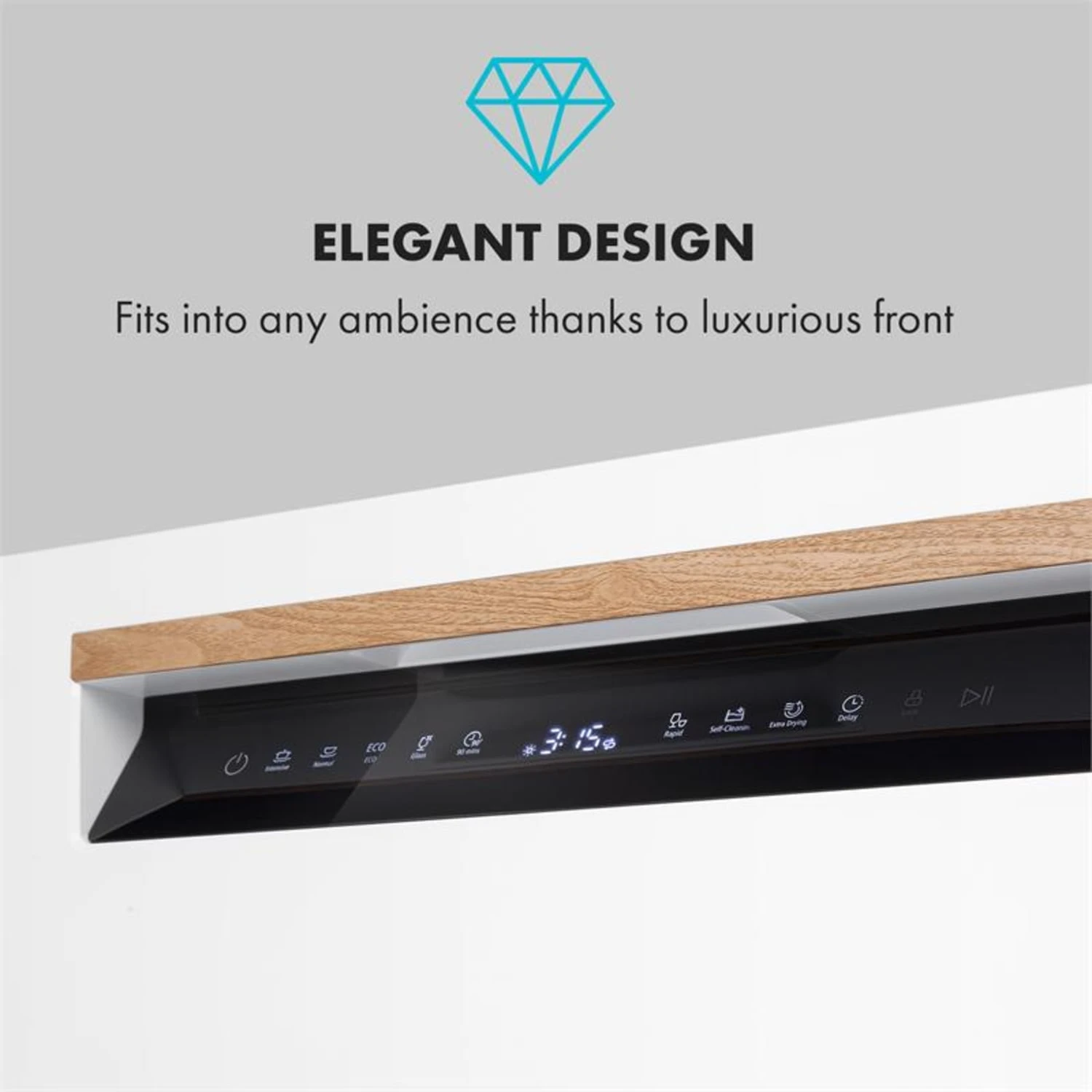 Lagoona Geschirrspülmaschine 1380W 6,5L 6 Gedecke Touch 12 Lagoona Geschirrspülmaschine 1380W 6,5L 6 Gedecke Touch – Bild 10