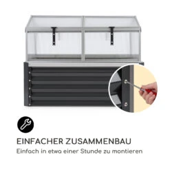 High Grow Advanced Hochbeet Mit Dach 120x95x100cm 540l Stahl Verzinkt -Haushaltsgeräte Geschäft 10034688 de 0007 logo