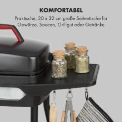 Gatsby Elektrogrill 2000W Antihaft-Grillfläche Seitentische Schwarz -Haushaltsgeräte Geschäft 10034706 de 0003 logo