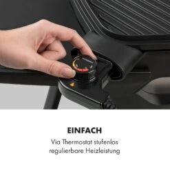 Gatsby Elektrogrill 2000W Antihaft-Grillfläche Seitentische Schwarz -Haushaltsgeräte Geschäft 10034706 de 0005 logo