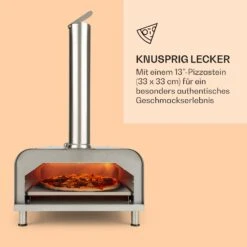 Diavolo Pizza-Pelletofen Inkl. Pizzastein Thermometer Edelstahl -Haushaltsgeräte Geschäft 10034709 de 0003 logo