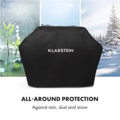 Tomahawk Wetterschutzhaube 600D Canvas 30/70% PE/PVC Schwarz 13 Tomahawk Wetterschutzhaube 600D Canvas 30/70% PE/PVC Schwarz -Haushaltsgeräte Geschäft 10034713 yy 0005 logo Klarstein Tomahawk Wetterschutzhaube 140cm
